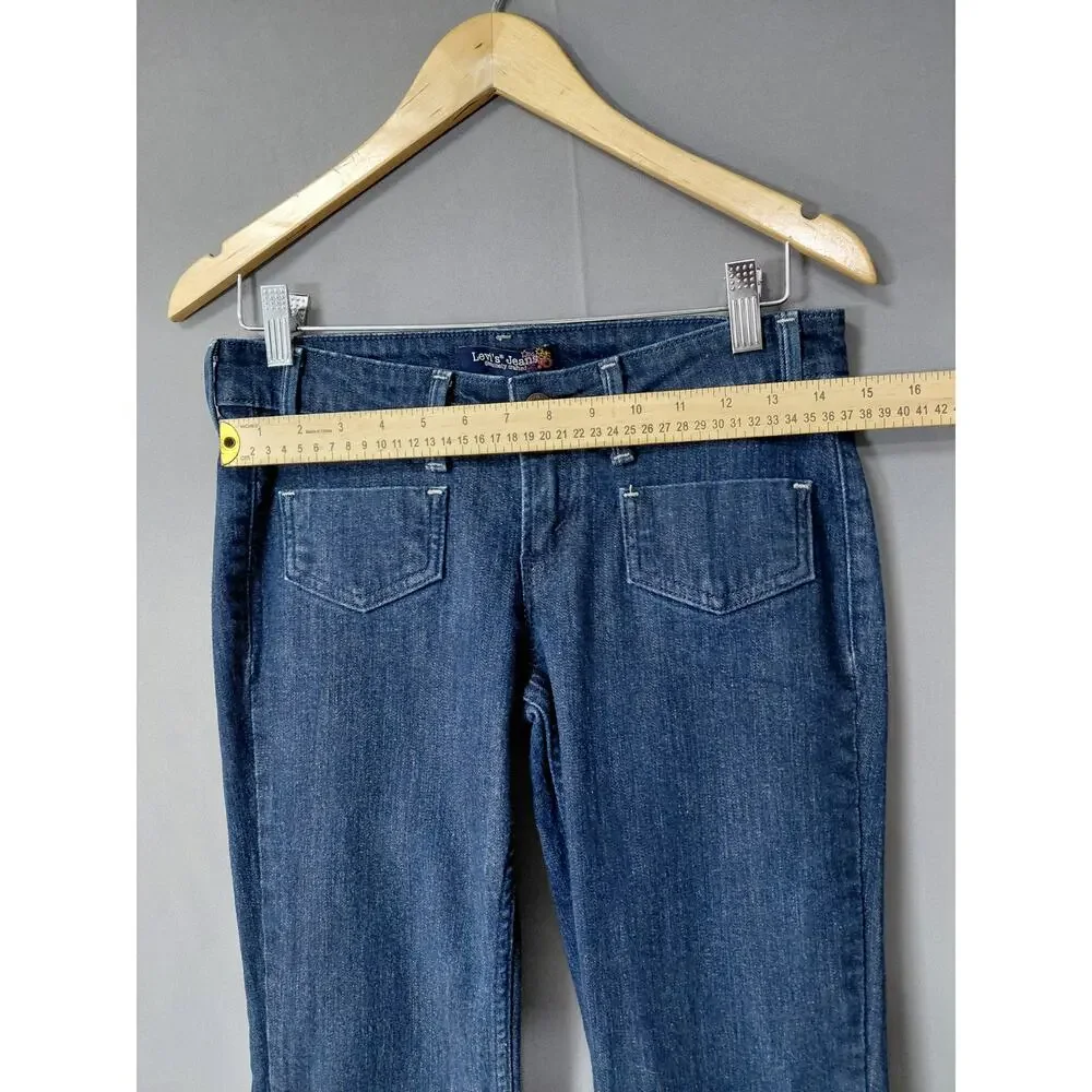 Levi's Blue Genuinely Crafted Stretch Jeans Women Size 9M